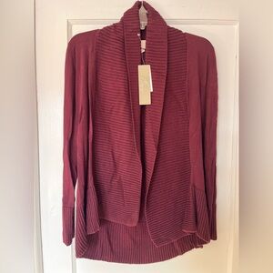 Burgundy Knit Sweater